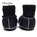 Various Color Sheepskin Fur Baby Shoes